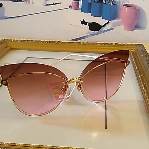 Retro pop rp cat eye sunglasses - Picture 4 of 5